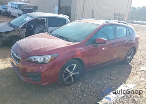 2019 Subaru Impreza 2.0I Premium из США, поврежденный, VIN 4S3GTAC69K3703559